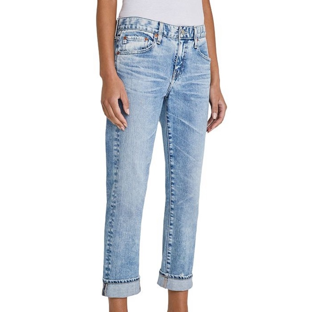 AG ex-boyfriend slim Jean.